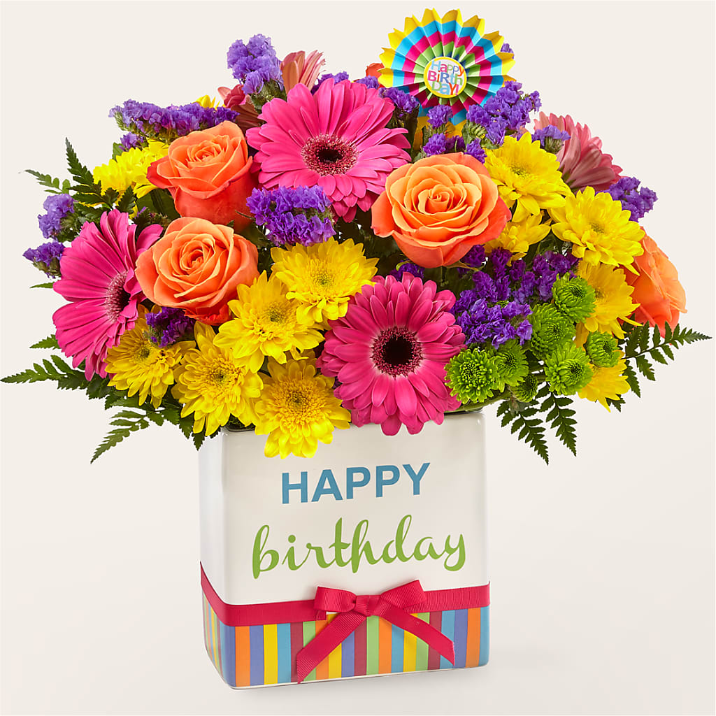 Birthday Brights Bouquet – Floristo Bermeo Ii, Big Lake MN