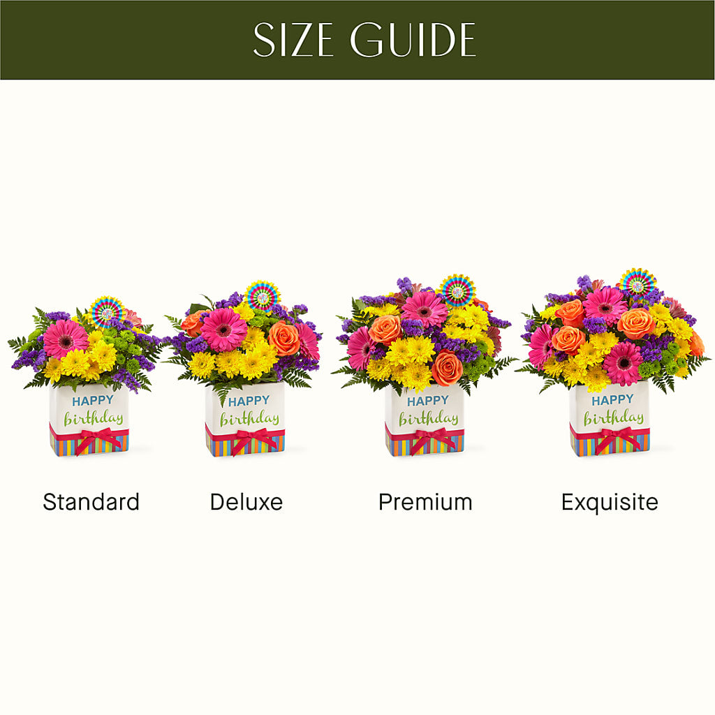 Birthday Brights Bouquet – Floristo Bermeo Ii, Big Lake MN