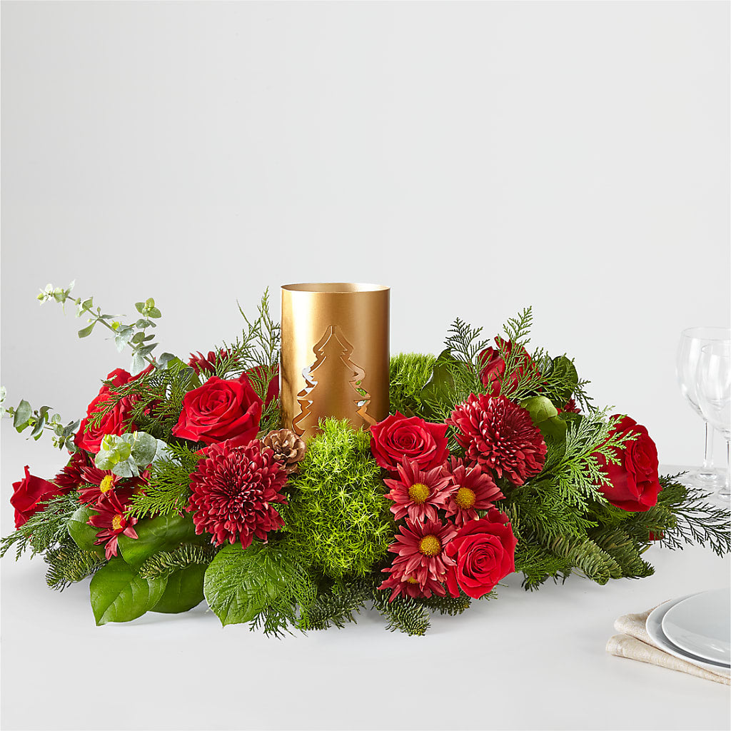 Toast the Season Centerpiece – Floristo Bermeo Ii, Big Lake MN