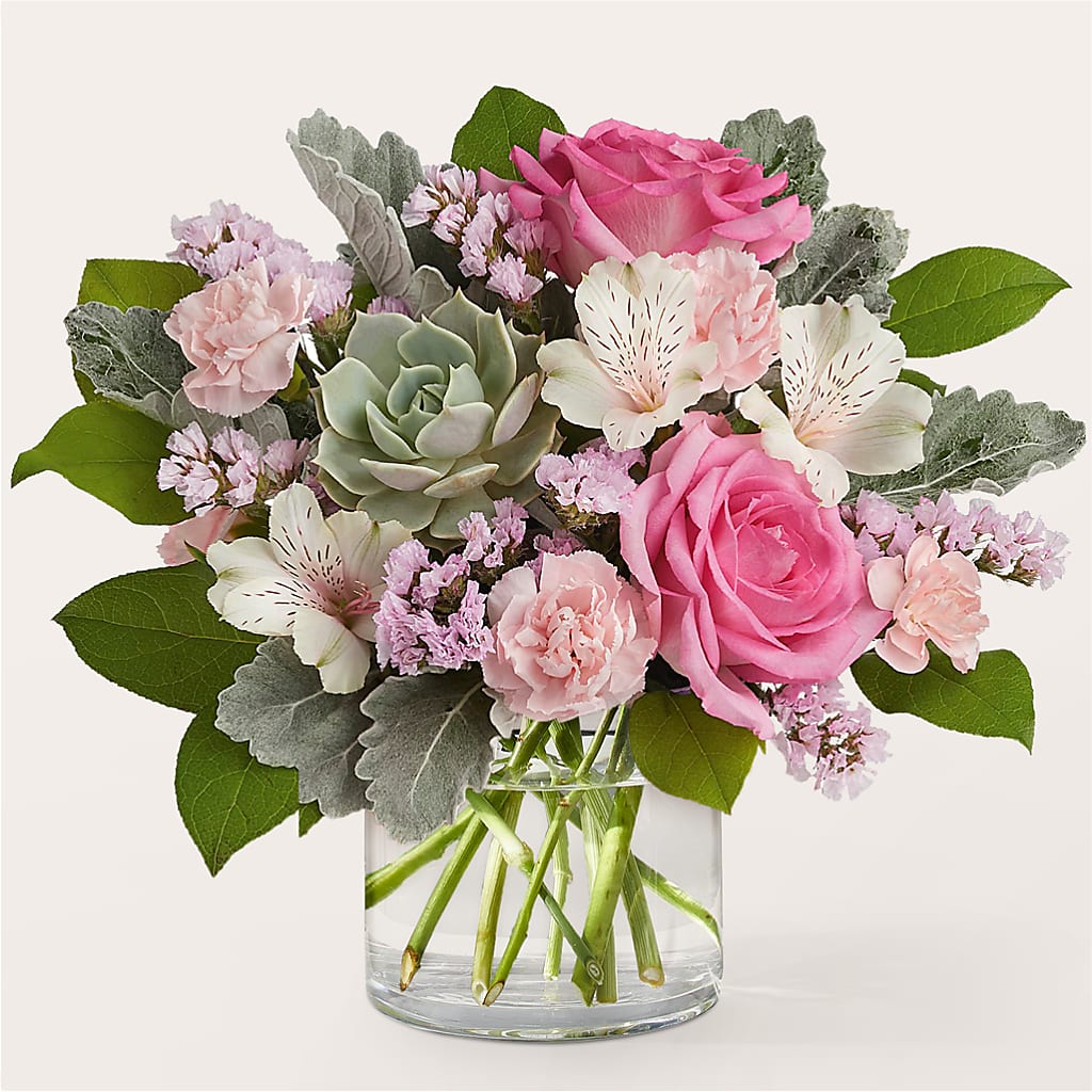 Dusty Rose Bouquet – Floristo Bermeo Ii, Big Lake MN