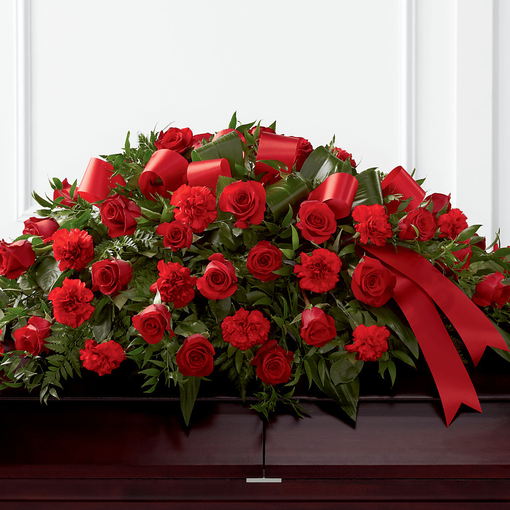 Tribute of Life Casket Spray – Floristo Bermeo Ii, Big Lake MN