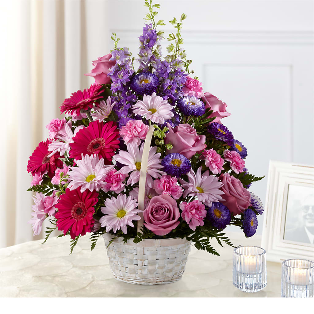 Pastel Peace Basket – Floristo Bermeo Ii, Big Lake MN