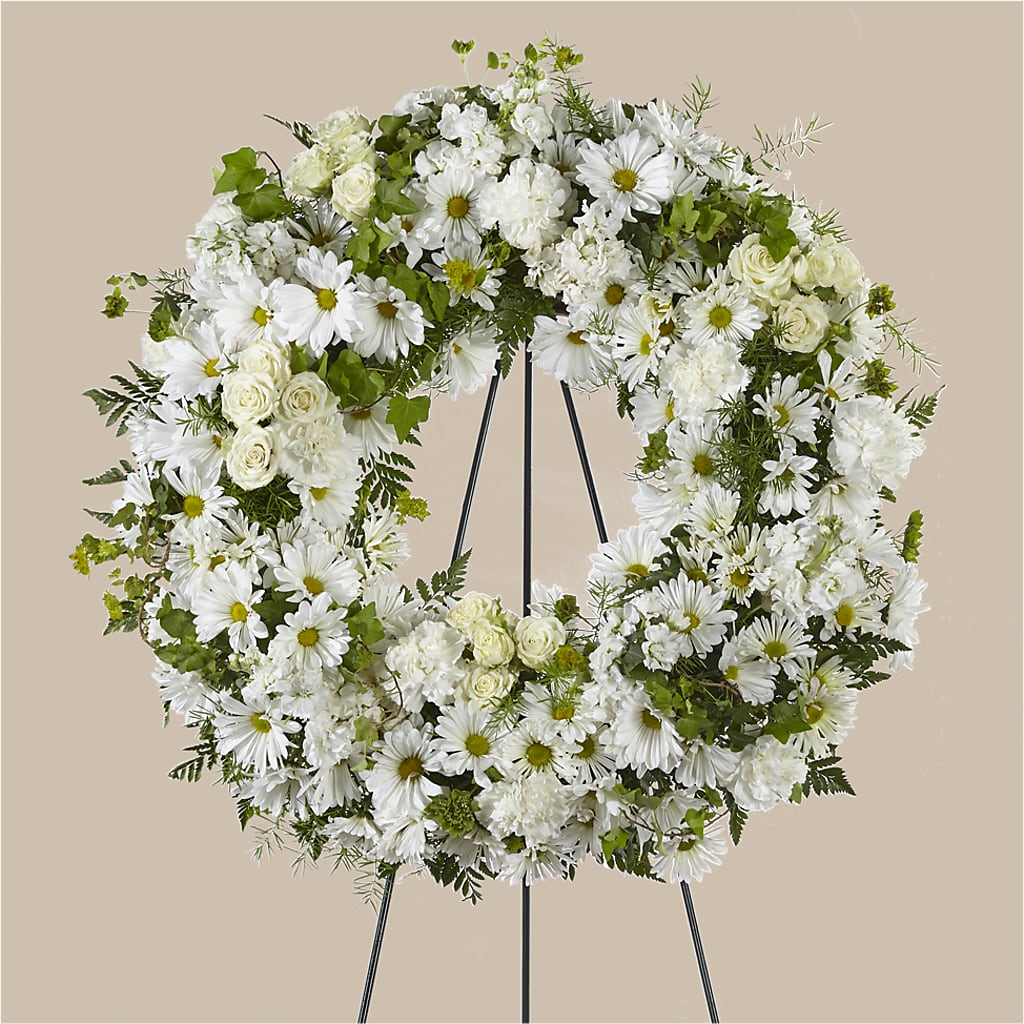 Faithful Wishes Wreath – Floristo Bermeo Ii, Big Lake MN