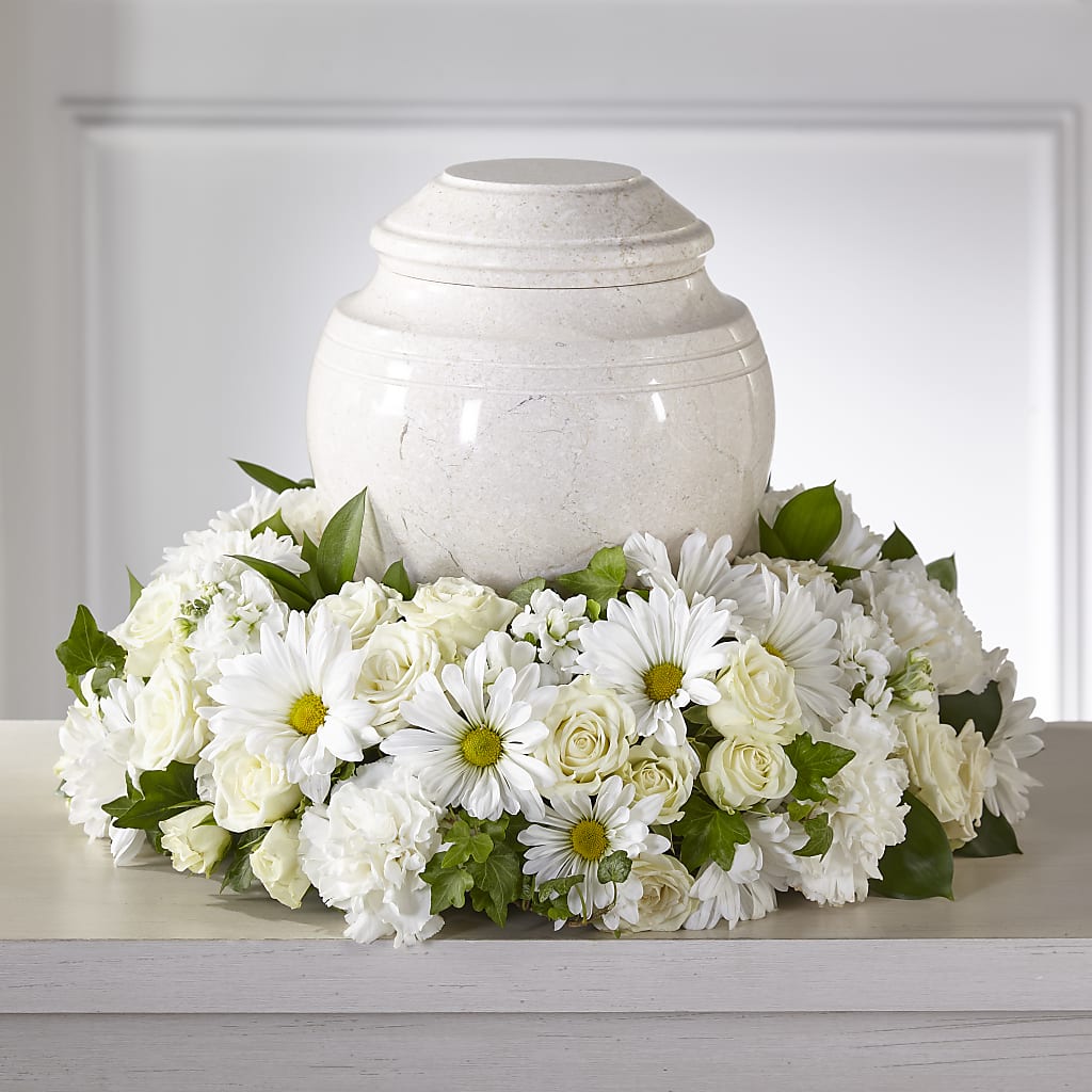 Ivory Gardens Cremation Adornment – Floristo Bermeo Ii, Big Lake MN