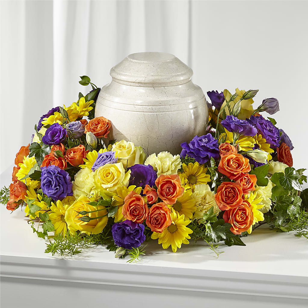 Blossoms of Remembrance Cremation Adornment – Floristo Bermeo Ii, Big Lake MN