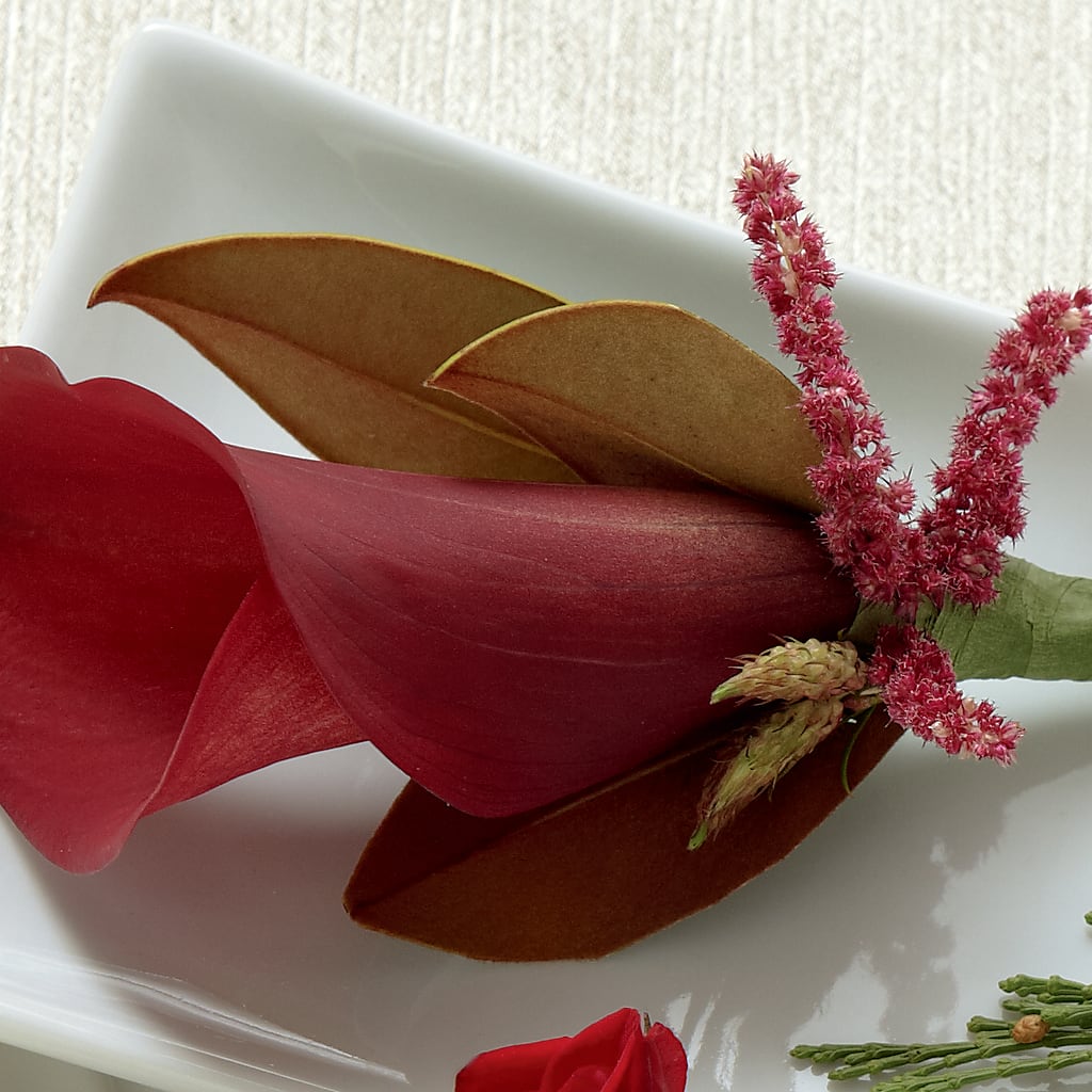Red Calla Boutonniere – Floristo Bermeo Ii, Big Lake MN
