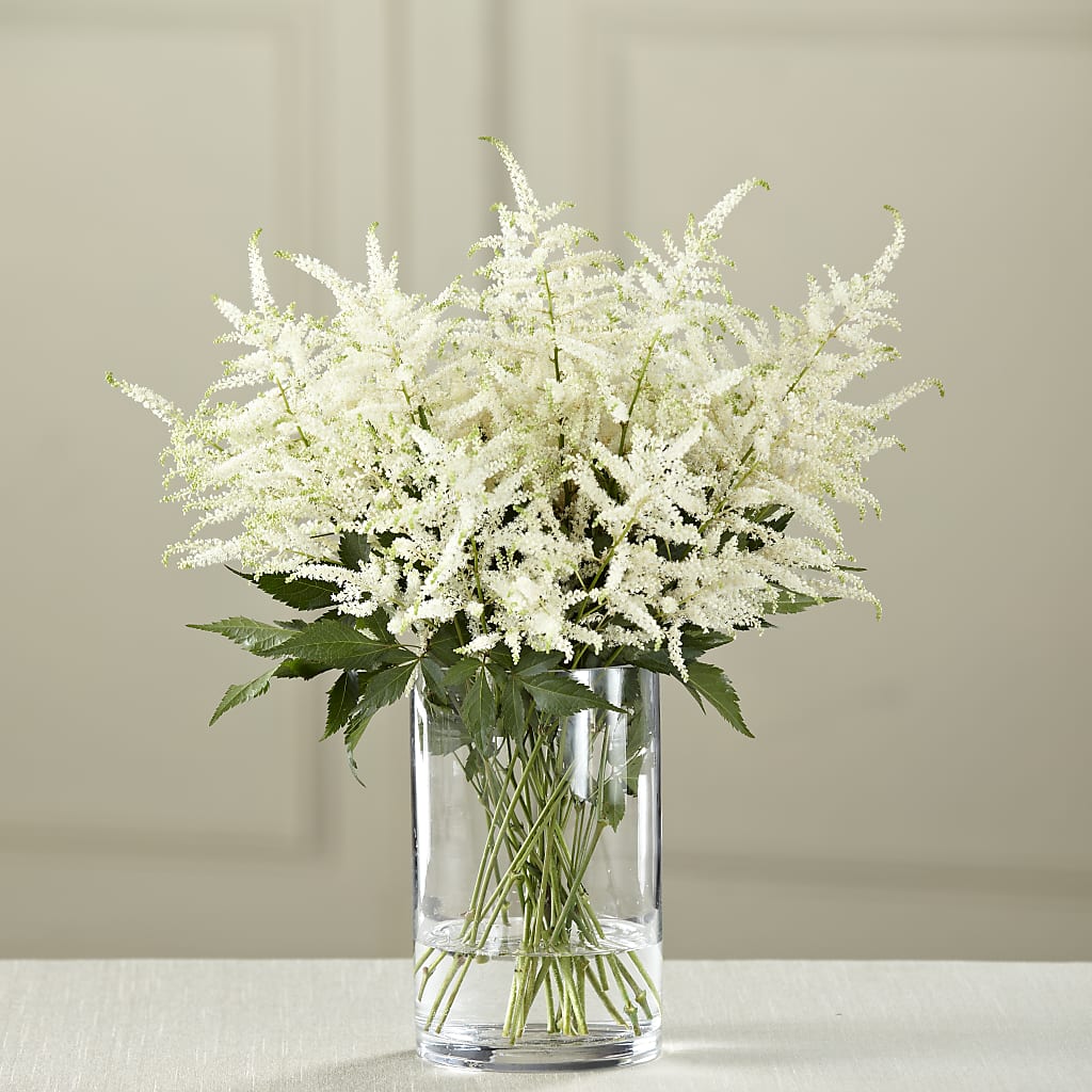 White Astilbe Bouquet – Floristo Bermeo Ii, Big Lake MN