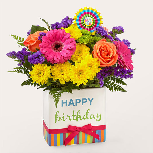 Birthday Brights Bouquet –  Floristo Bermeo Ii, Big Lake MN