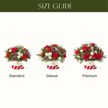 Jolly Snowman Bouquet –  Floristo Bermeo Ii, Big Lake MN