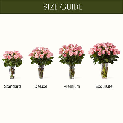 Long Stem Pink Rose Bouquet –  Floristo Bermeo Ii, Big Lake MN