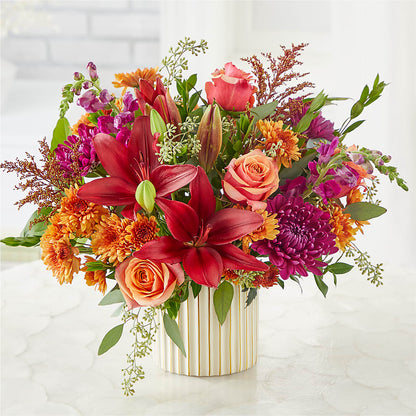 Burgundy Landscape Bouquet –  Floristo Bermeo Ii, Big Lake MN