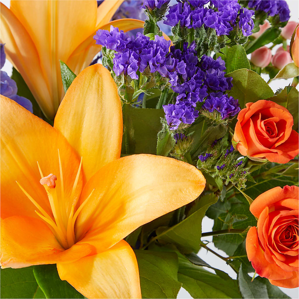 Radiant Citrus Bouquet –  Floristo Bermeo Ii, Big Lake MN