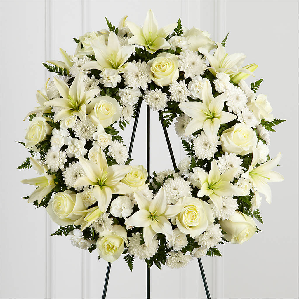 Treasured Tribute Wreath –  Floristo Bermeo Ii, Big Lake MN