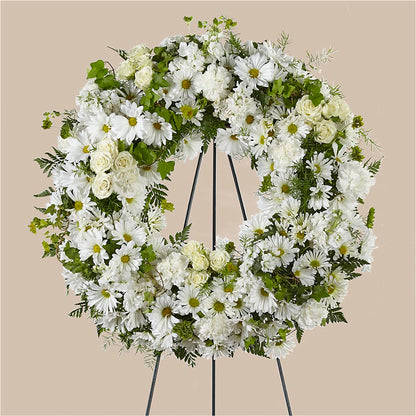 Faithful Wishes Wreath –  Floristo Bermeo Ii, Big Lake MN