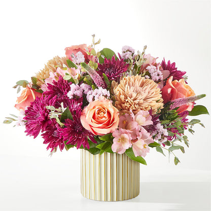 Berry Cobbler Bouquet with Ivory Vase –  Floristo Bermeo Ii, Big Lake MN