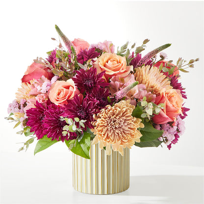 Berry Cobbler Bouquet with Ivory Vase –  Floristo Bermeo Ii, Big Lake MN