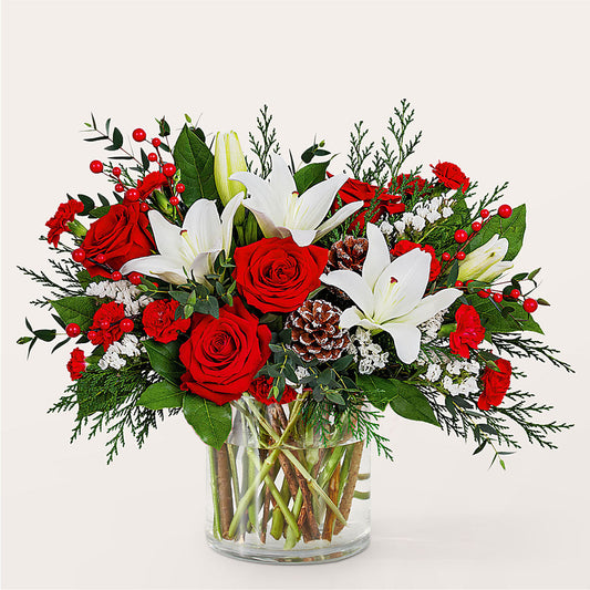 Best in Snow Bouquet –  Floristo Bermeo Ii, Big Lake MN