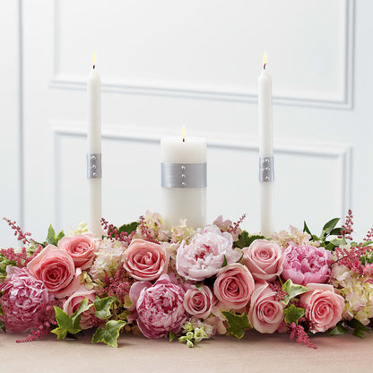 Worldwide Romance Unity Candle Arrangement –  Floristo Bermeo Ii, Big Lake MN