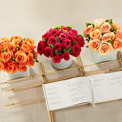 Dawn Rose Centerpiece –  Floristo Bermeo Ii, Big Lake MN