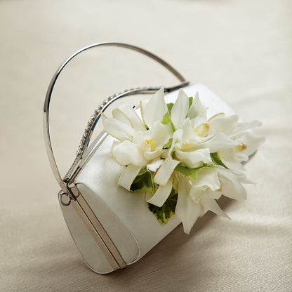 White Purse Decor –  Floristo Bermeo Ii, Big Lake MN